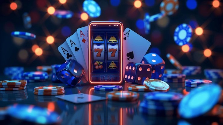 Antarmuka Bigger Bass Bonanza menampilkan gulungan dan simbol ikan